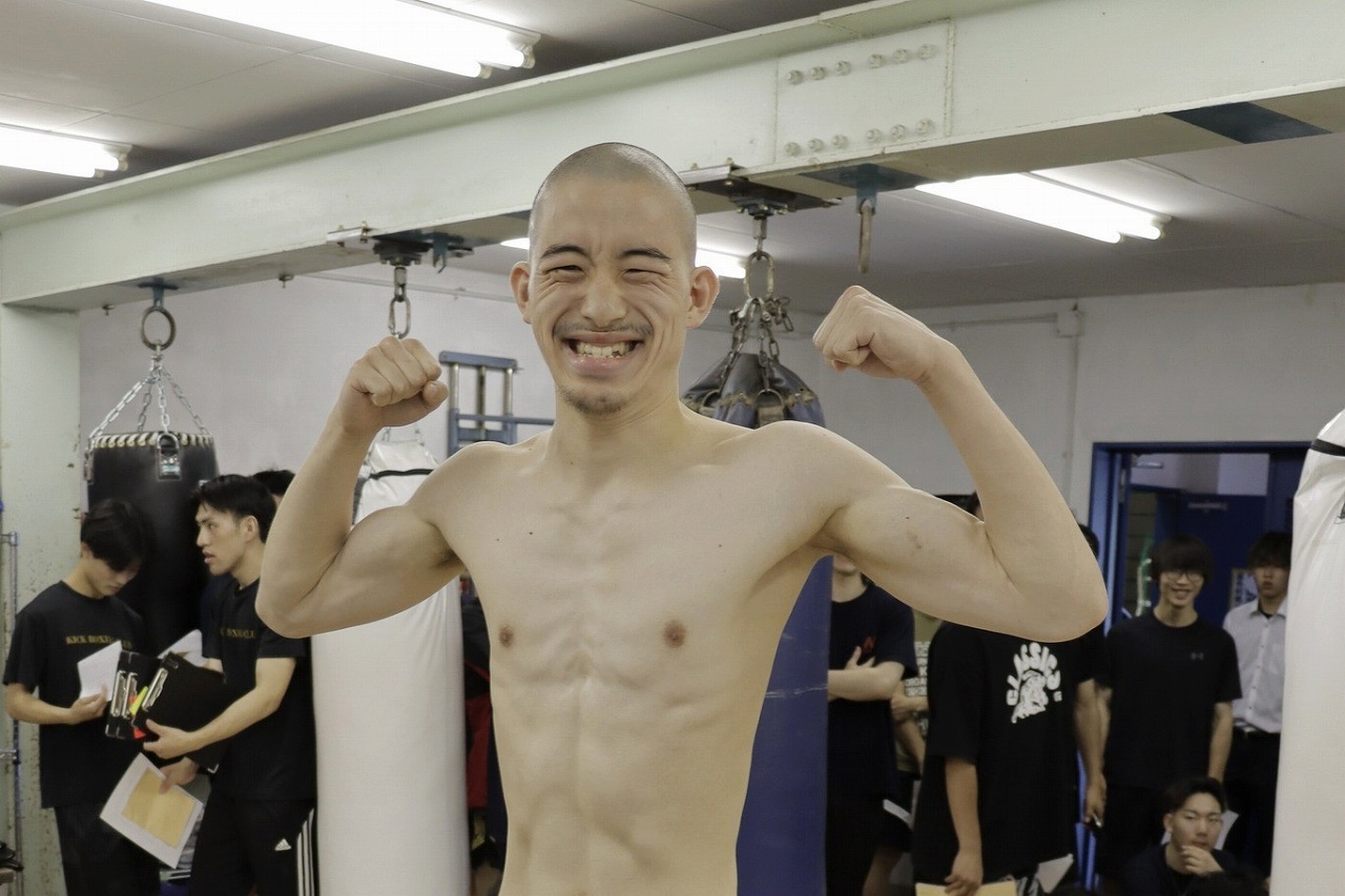 日本大学キックボクシング部　第58代 梶原　千暉