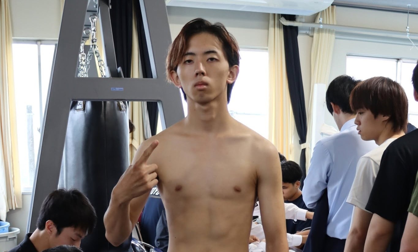 日本大学キックボクシング部　第59代　半澤壮麿