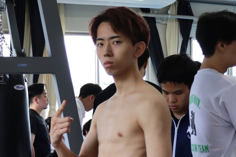 日本大学キックボクシング部　第60代　半澤　壮麿