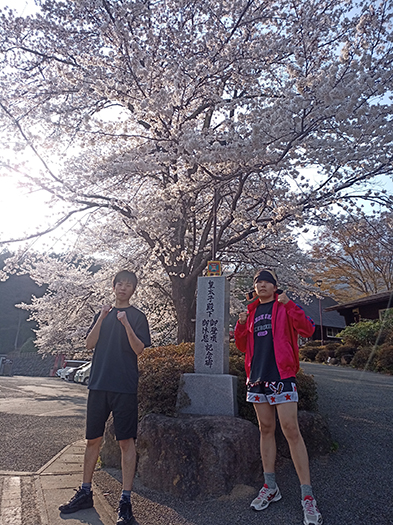 日本大学キックボクシング部　春合宿